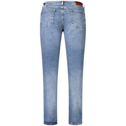 Tommy Hilfiger Blu Cotton Men Jeans