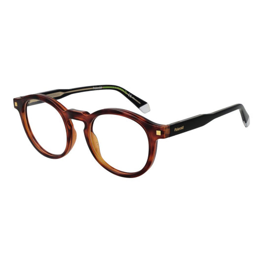 Polaroid Brown Cellulose Propionate Glasses (Frames) Polaroid
