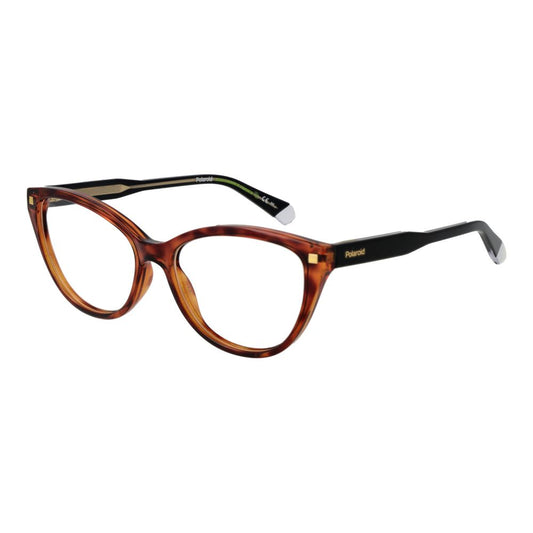 Polaroid Brown Cellulose Propionate Glasses (Frames) Polaroid