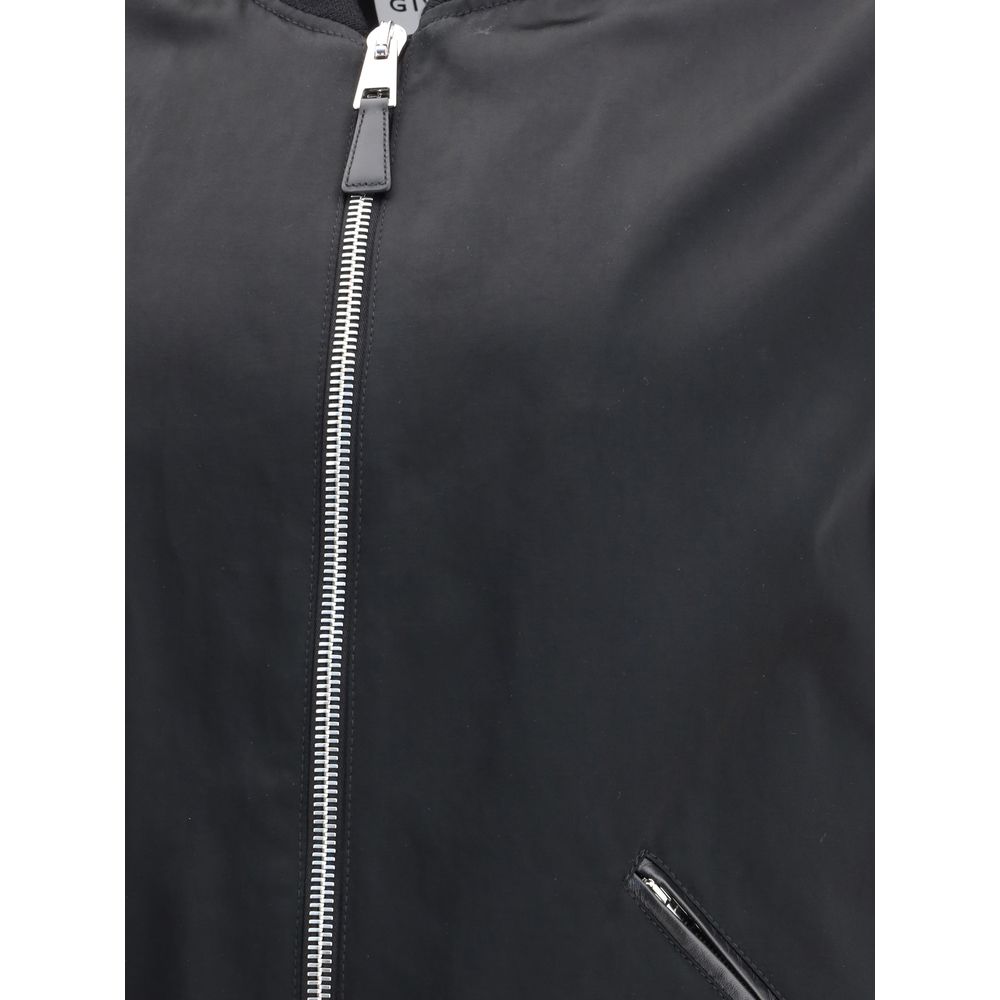 Givenchy Black Cotton Bomber