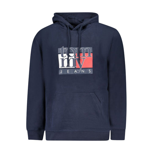 Tommy Hilfiger Blue Cotton Men's Hoodie