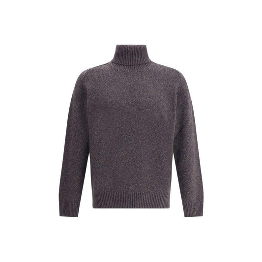 Brooksfield Multicolor Fleece Wool Turtleneck Brooksfield