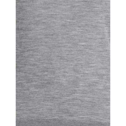 Allude Gray Cashmere Turtleneck Allude