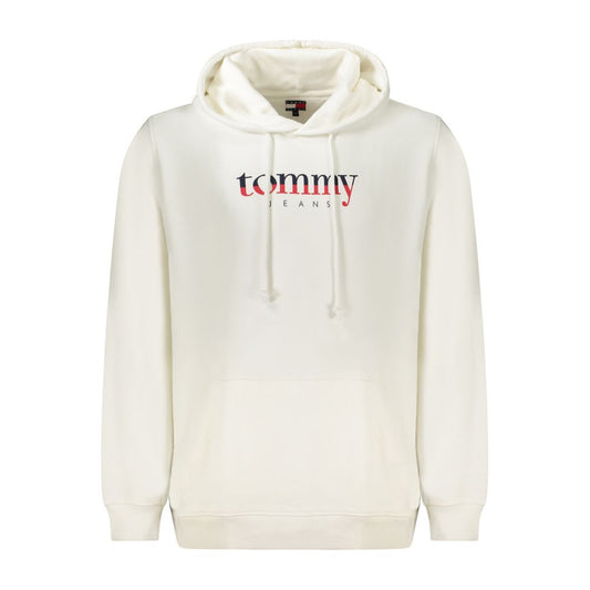 Tommy Hilfiger White Cotton Men Sweatshirt