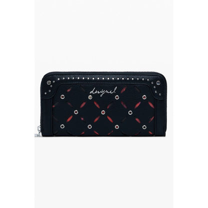 Desigual Nero Polyurethane Women Wallet