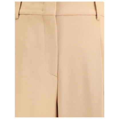 Ermanno Scervino Beige Viscose Casual Pants