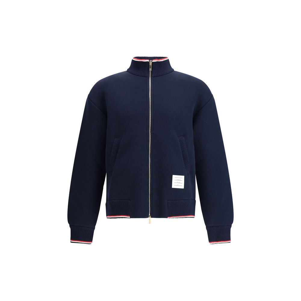 Thom Browne Blue Cotton Bomber