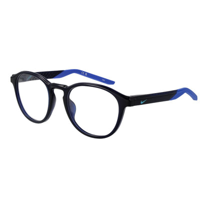 Nike Blue Stainless Steel Glasses (Frames) Nike