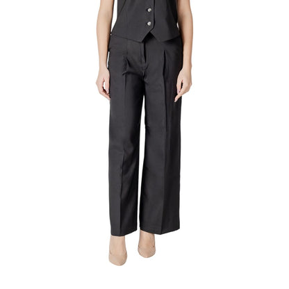ICHI Black Polyester Casual Pants 1728,34 | XXS,71956299936,Black,Casual Pants - Pants - Clothing,Clothing,ICHI,New with tags,Pants - Clothing,Women