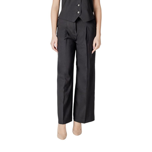 ICHI Black Polyester Casual Pants 1728,34 | XXS,71956299936,Black,Casual Pants - Pants - Clothing,Clothing,ICHI,New with tags,Pants - Clothing,Women