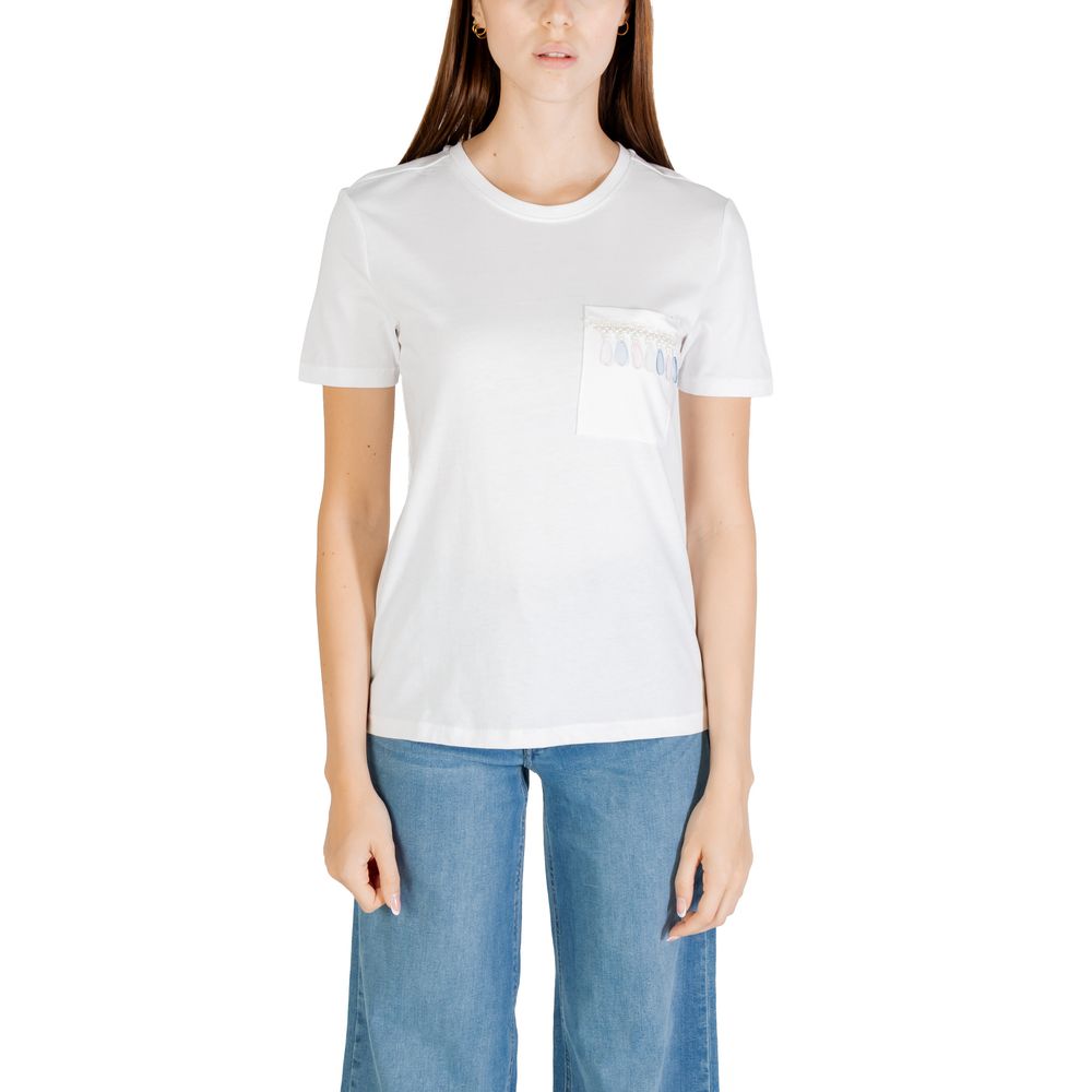 Only White Organic Cotton T-Shirt Only