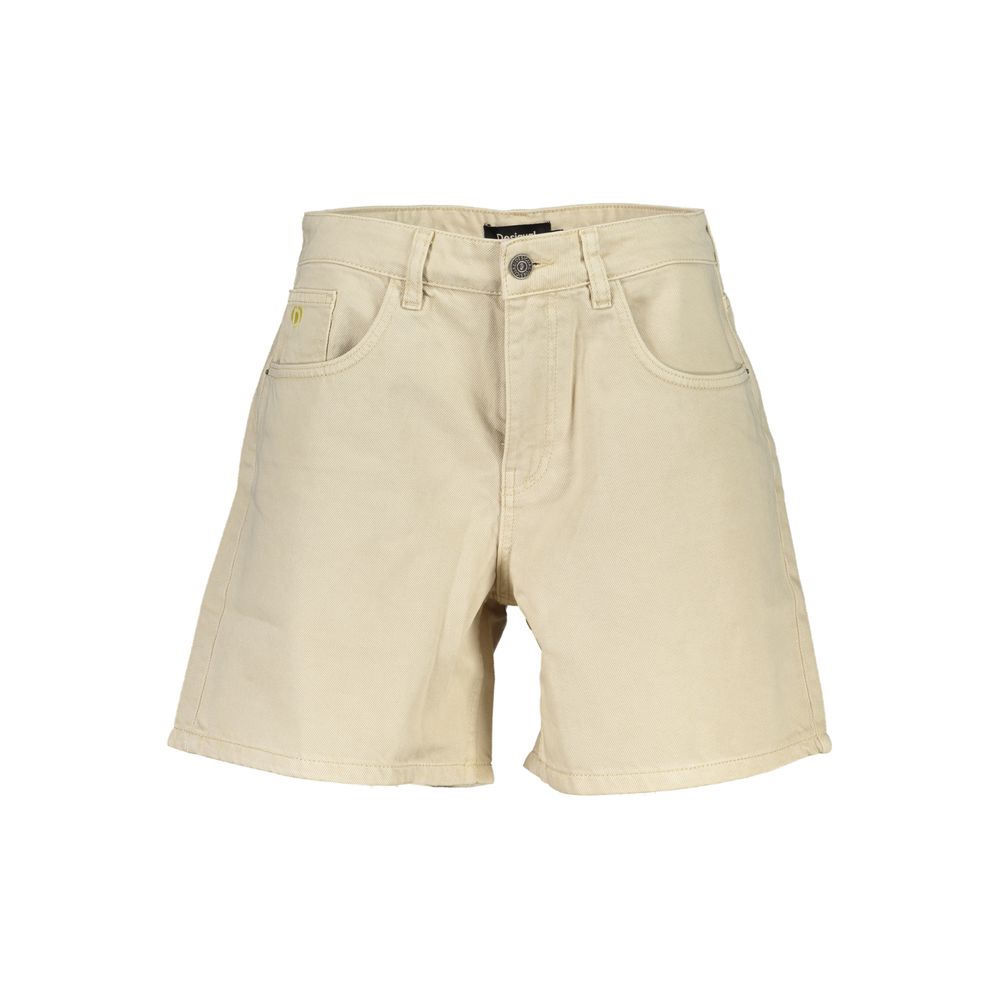 Desigual Beige Cotton Shorts