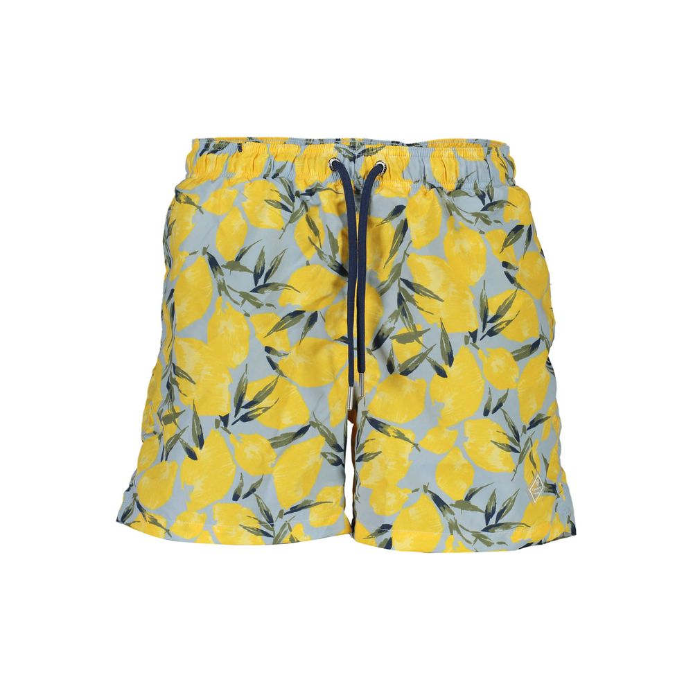 Gant Azzurro Polyester Men's Swim Boxer
