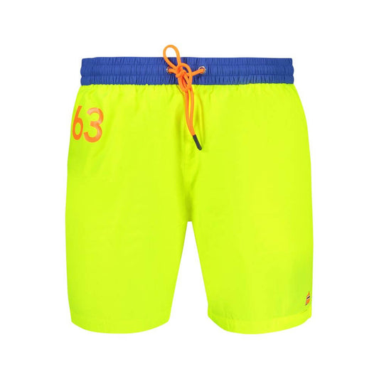 Norway 1963 Giallo Poliammide Men's Swim Boxer