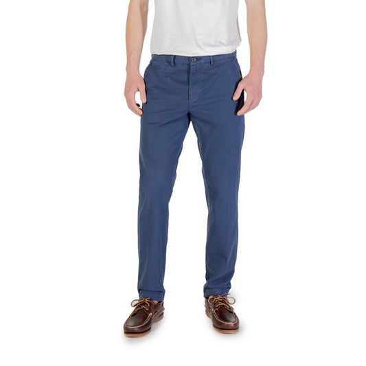 Borghese Blue Cotton Skinny Pants 1728,71956299936,Blue,Borghese,Clothing,IT44 | XS,IT46 | S,IT48 | M,IT52 | XL,Men,New with tags,Pants - Clothing,Skinny Pants - Pants - Clothing