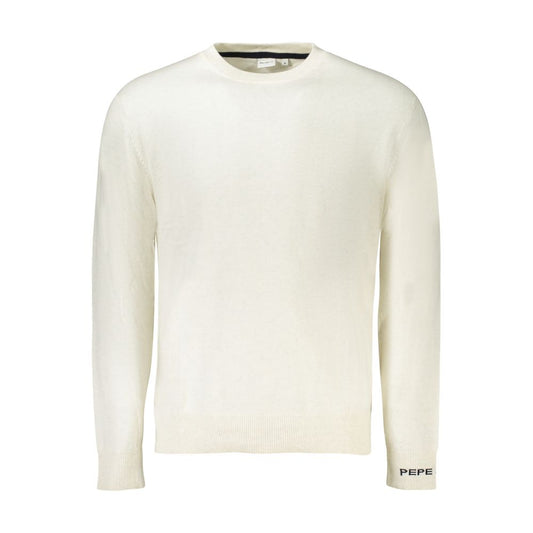 Pepe Jeans Bianco Cotton Men Sweater