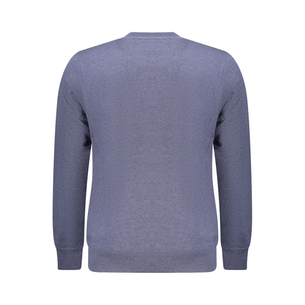 Accademia Militare Blue Recycled Cotton Men Sweatshirt