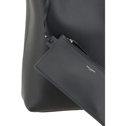 Saint Laurent Black Lamb Ovis Aries Aries Shoulder Bag