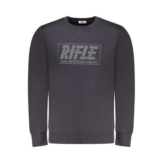 Rifle Blue Cotton Men Sweater Rifle