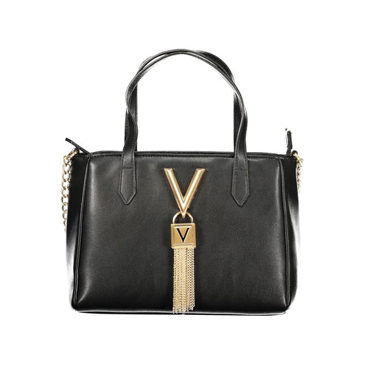 Mario Valentino Nero Poliuretano Woman Handbag 1728,67403481248,Bags,Black,Handbags - Bags,Mario Valentino,New with tags,Women