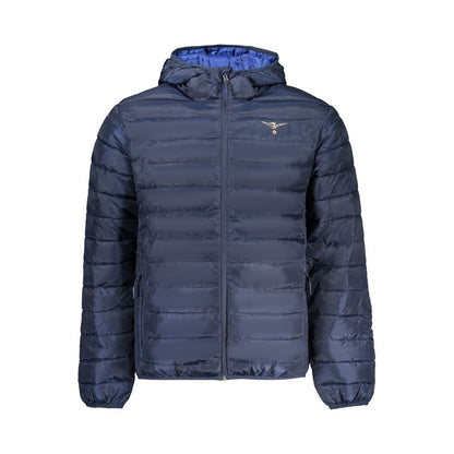 Accademia Militare Blu Polyester Men's Jacket 1728,3XL,67403481248,Accademia Militare,Blue,Clothing,Jackets & Coats - Clothing,L,M,Men,New with tags,S,Shell Jackets - Jackets & Coats - Clothing,XL,XXL