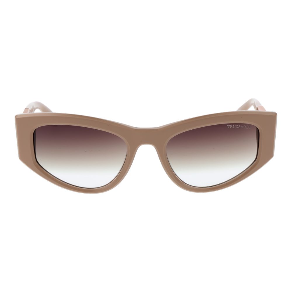 Trussardi Beige Acetate Sunglasses 1728,67345776800,Accessories,Beige,Glasses and Sunglasses - Accessories,New with tags,Sunglasses - Glasses and Sunglasses - Accessories,Trussardi,Women