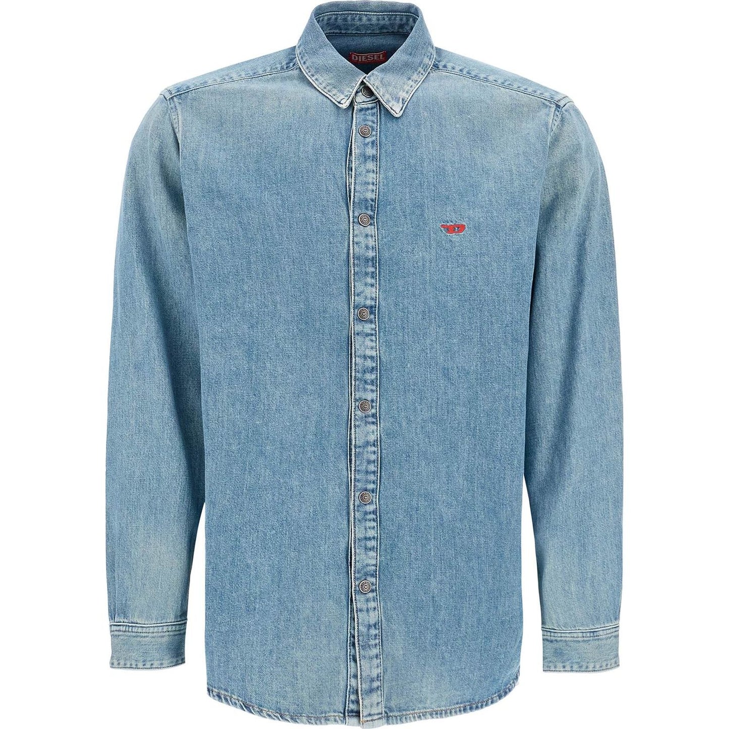 Diesel denim d-simply Shirts Diesel Light Slate Gray