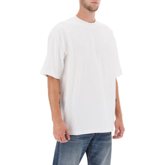Diesel t-boggy megoval-d t-shirt Topwear Diesel Light Gray