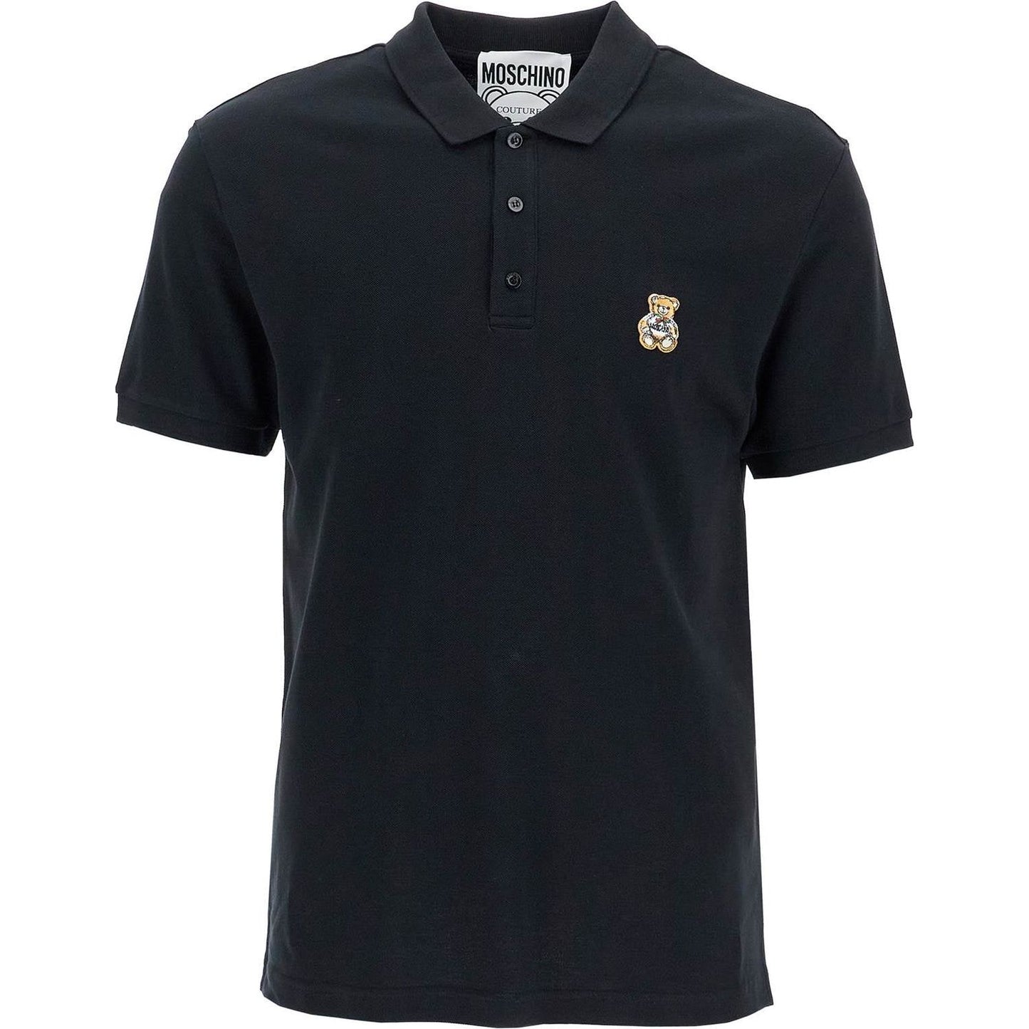 Moschino polo shirt with teddy bear application Topwear Moschino