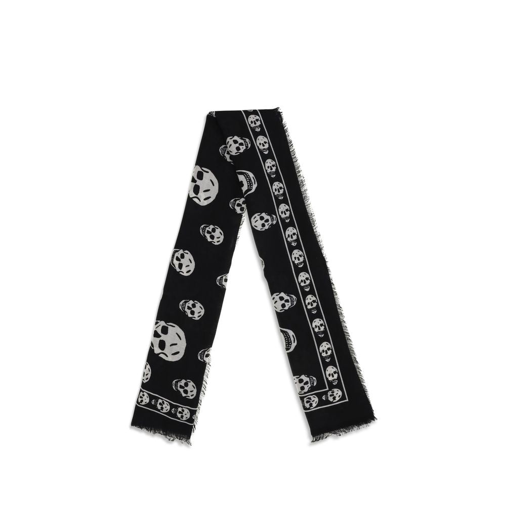 Alexander McQueen Black Modal Scarf Alexander McQueen