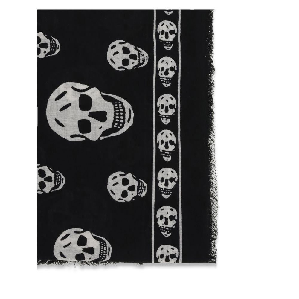 Alexander McQueen Black Modal Scarf Alexander McQueen