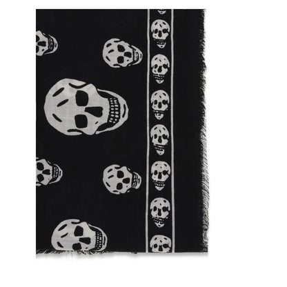Alexander McQueen Black Modal Scarf Alexander McQueen