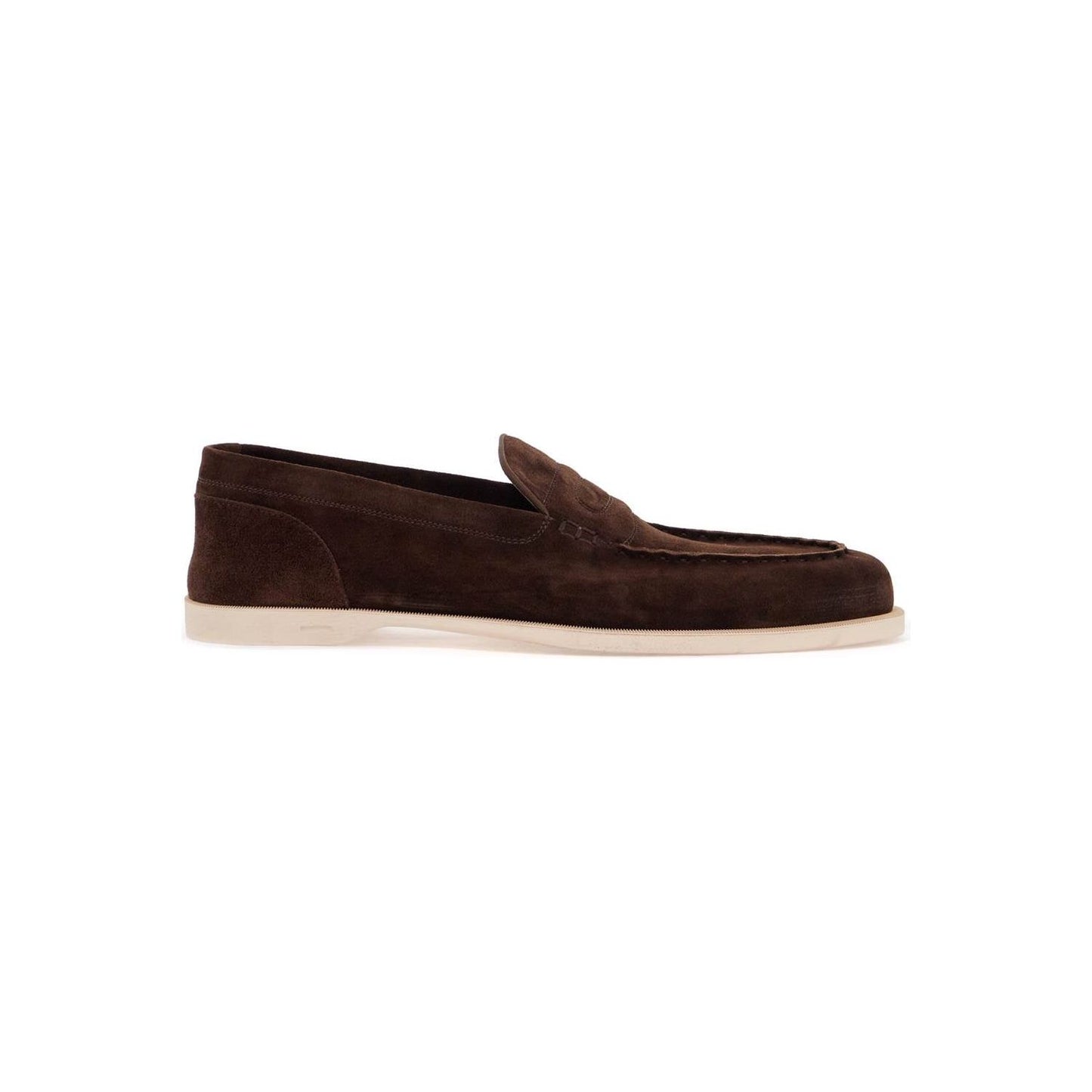 John Lobb dark brown suede casual shoes with velcro closure Lace-ups John Lobb Light Gray
