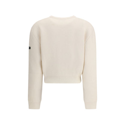 Balenciaga White Wool Sweatshirt Balenciaga