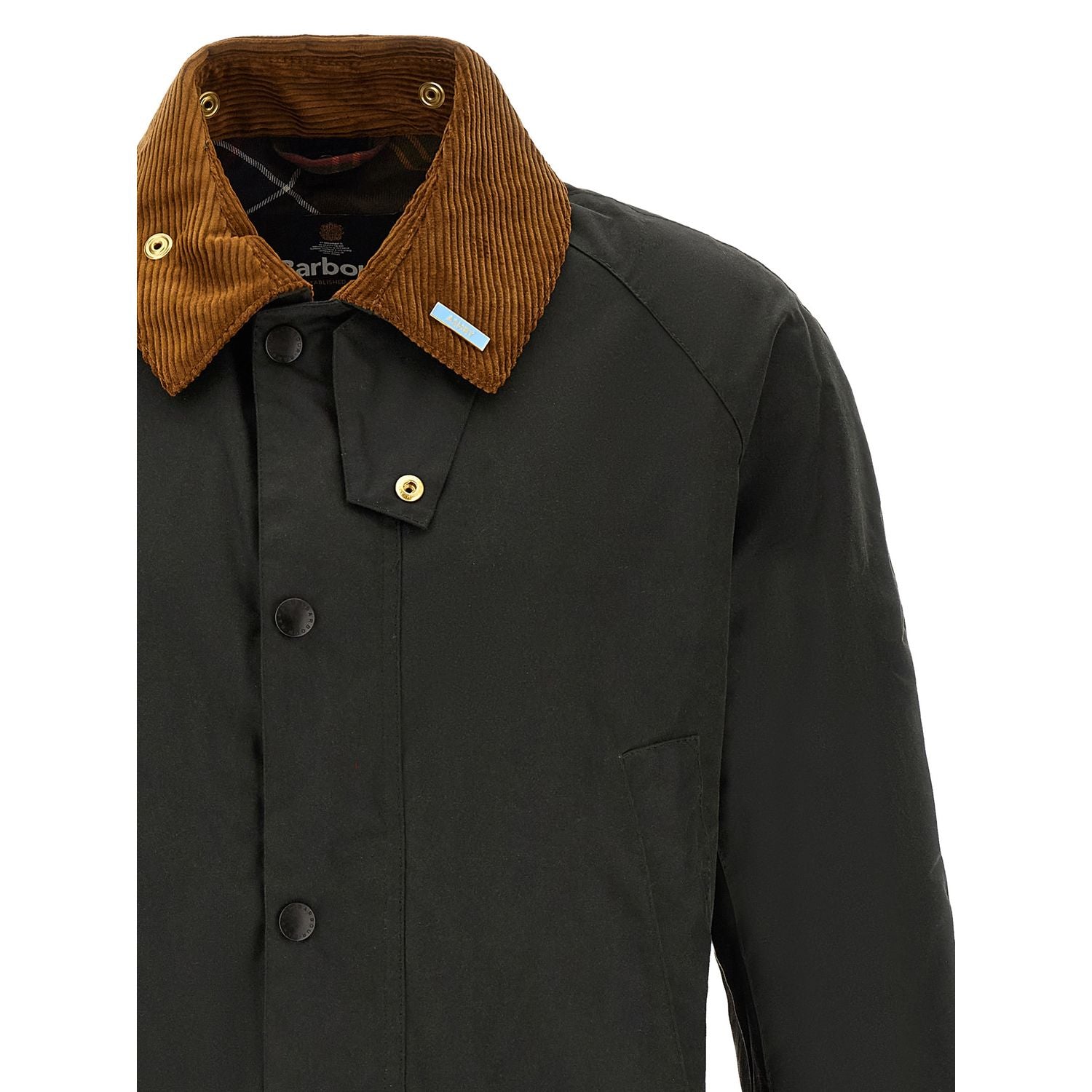 Barbour Bicolor Cotton Shell Jacket