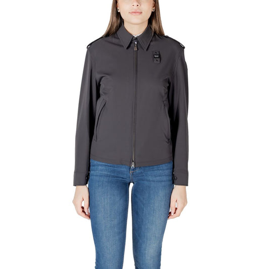 Blauer Black Polyamide Bomber Blauer