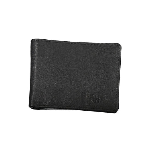 Blauer Black Leather Wallet Blauer