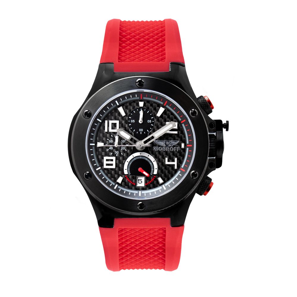Bobroff Multicolor Rubber Sport Watch Bobroff