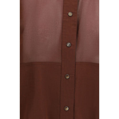 Brunello Cucinelli Multicolor Cotton Shell Jacket 1728,72470364320,Brunello Cucinelli,Clothing,Jackets & Coats - Clothing,M,Multicolor,New with tags,S,Shell Jackets - Jackets & Coats - Clothing,Women