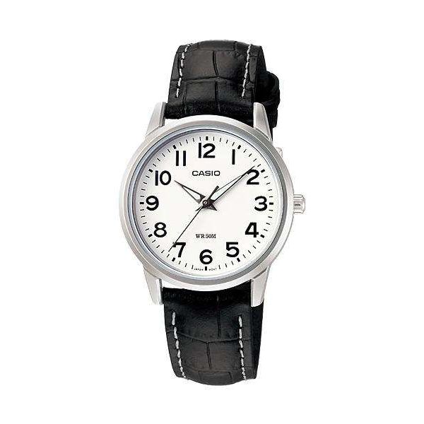 CASIO COLLECTION Mod. LADY 3H - LEATHER, WHITE
