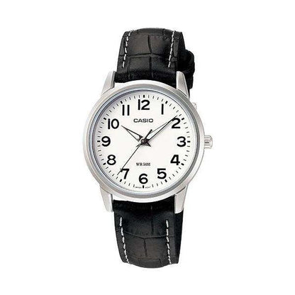 CASIO COLLECTION Mod. LADY 3H - LEATHER, WHITE