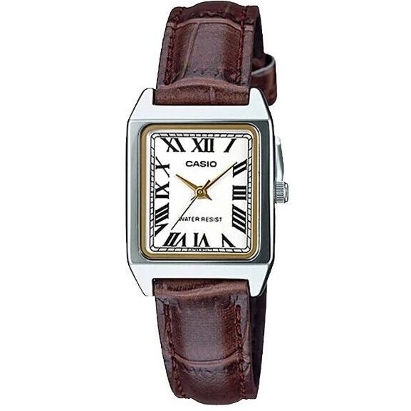 CASIO COLLECTION Mod. TANK, LEATHER - WHITE