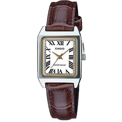 CASIO COLLECTION Mod. TANK, LEATHER - WHITE