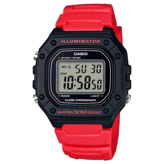 ?CASIO TIMELESS COLLECTION Mod. SPORT ILLUMINATOR WR 50M. ALARM. CHRONOGRAPH - BLACK - VIVID (Brilliant color) CASIO COLLECTION & VINTAGE