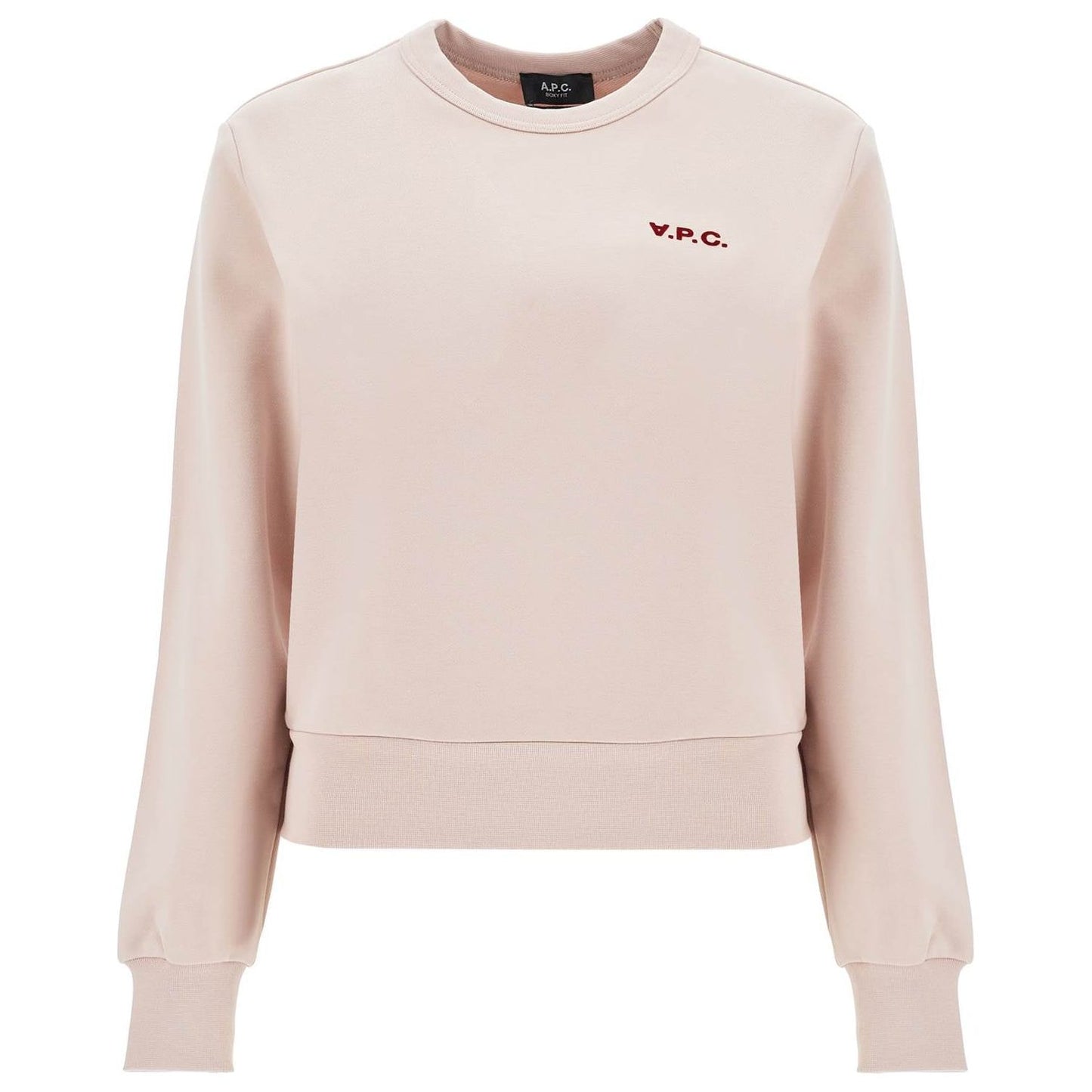 A.P.C. boxy 'petit v Topwear A.P.C. Light Gray