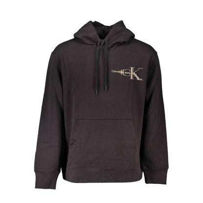 Calvin Klein Black Cotton Men's Hoodie