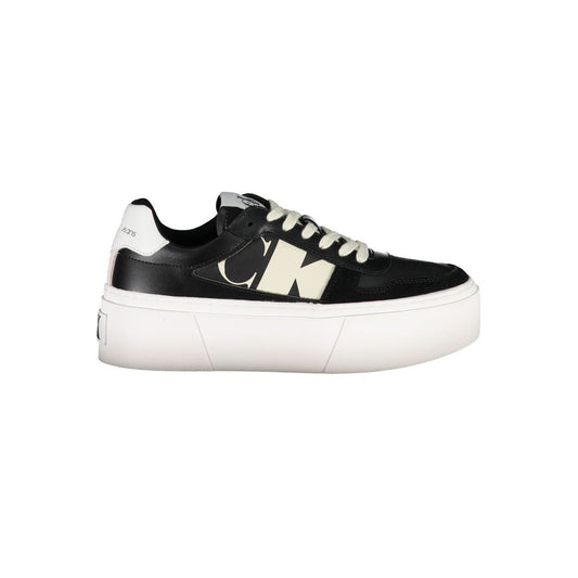 Calvin Klein Black Polyester Women Sneaker
