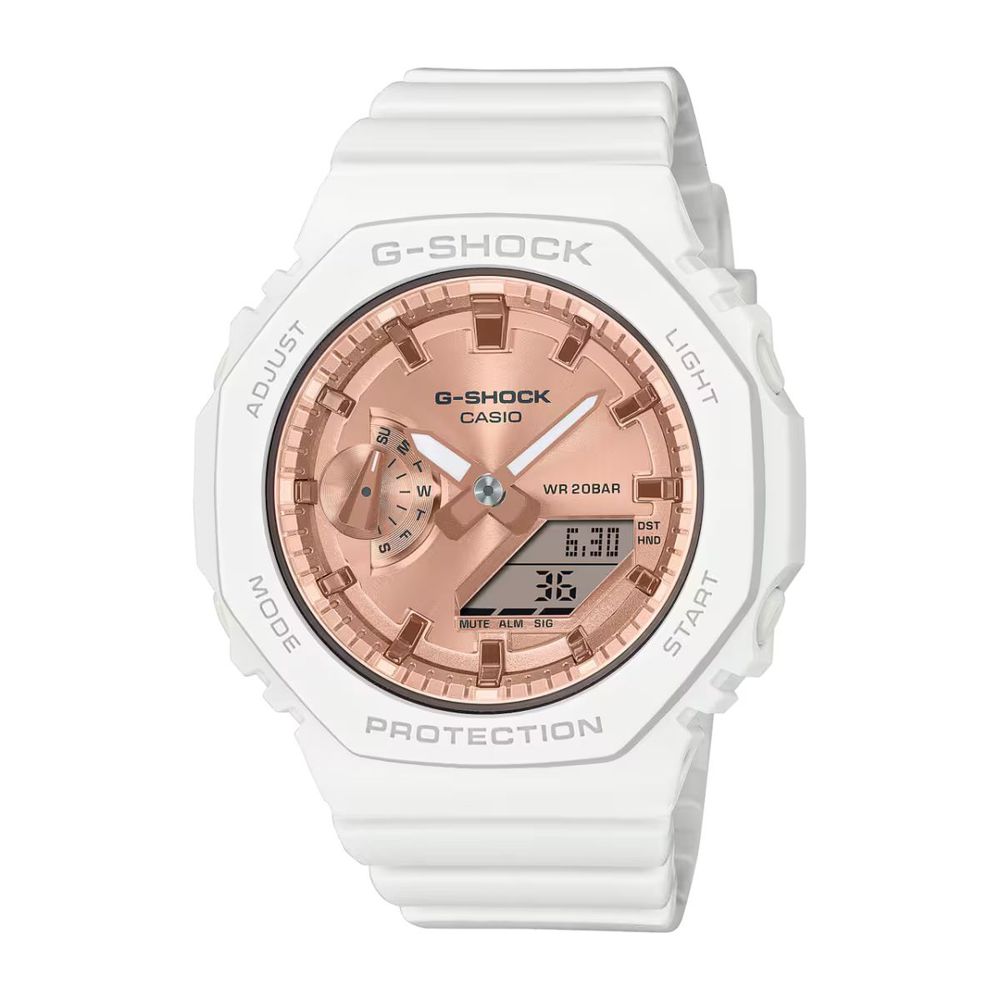 Casio White Resin Sport Watch Casio