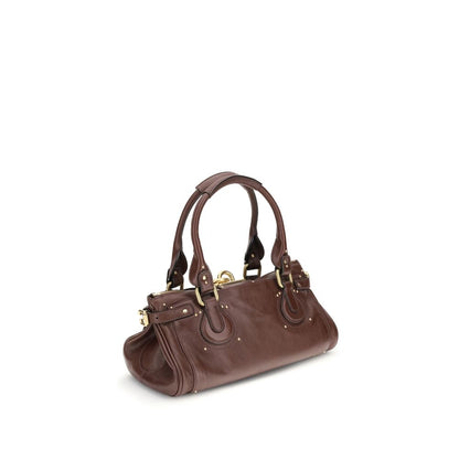 Chloé Bordeaux Calf Leather Bos Taurus Shoulder Bag