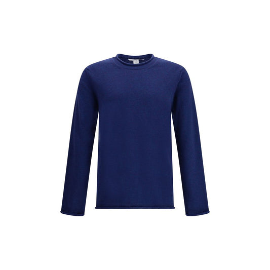 Comme Des Garçons Blue Wool Sweatshirt